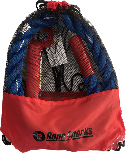 Rope Chocks Blue (Single)